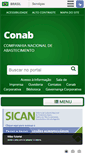 Mobile Screenshot of conab.gov.br